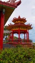 The Temple of the Goddess of the Sea Shen Mu Miau, in the area of Ã¢â¬â¹Ã¢â¬â¹Pasir Padi Beach, Pangkalpinang City, Indonesia.